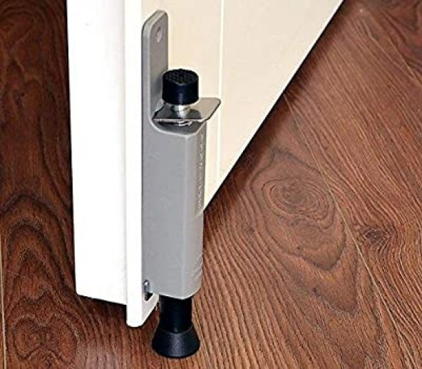 Aletçantam Ayak basmalı Yaylı Kapı Stoperi Tampon - Metal Gövde - Resim 2