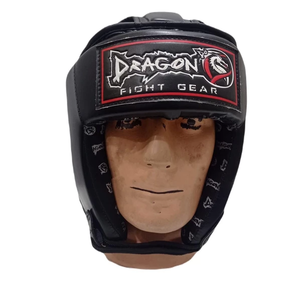 DragonDo 11785 Üstü Kapalı Kask Kick Boks Muaytahi Kaskı - 5