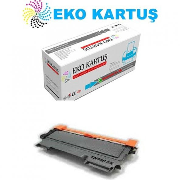 Eko Kartuş Brother TN-450 Siyah Muadil Toner 2.600 Sayfa TN2060 TN2280 TN420