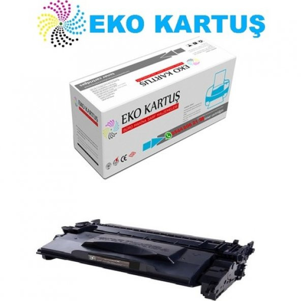 Eko Kartuş Canon Crg 057H / HP259X LBP223 MF443 MF445 Muadil Toner-Chipsiz