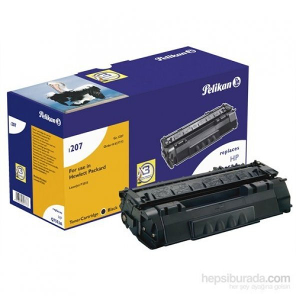 Pelikan HP Q7553A CRG-715 Toner (627773) - Siyah