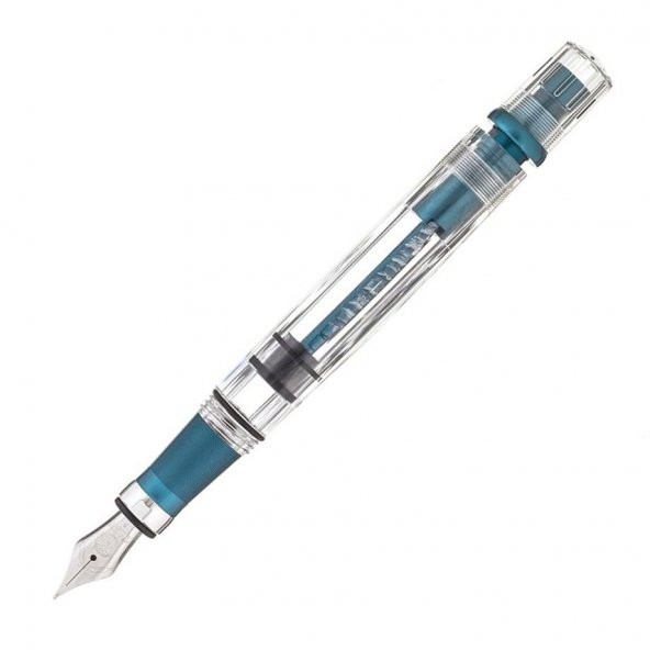 Twsbi Diamond 580 ALR Dolma Kalem Prussian Blue Medium (M) - 1