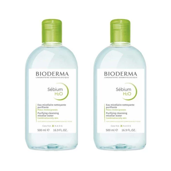 Bioderma Sebium H2O 500 ml İkili Set