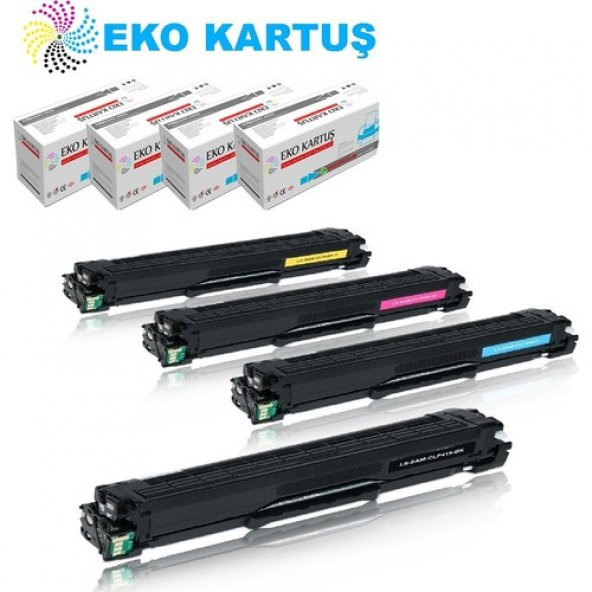 Eko Kartuş Samsung CLX-4195FN CLP415 (K504) Muadil Toner,