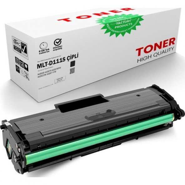Nanoprint Whitebox MLT-D111S Çipli Muadil Toner /WB/M2020/M2070