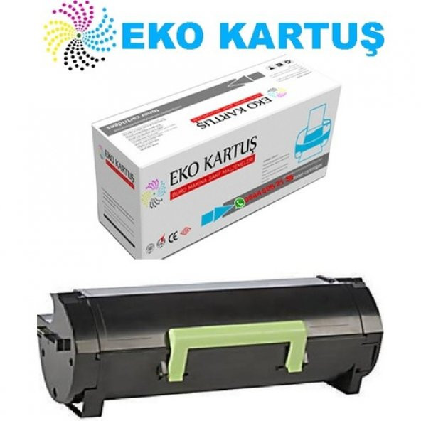 Eko Kartuş Lexmark MS610DE 60F5X00/50F5U00(20BİNSF) Muadil Toner,