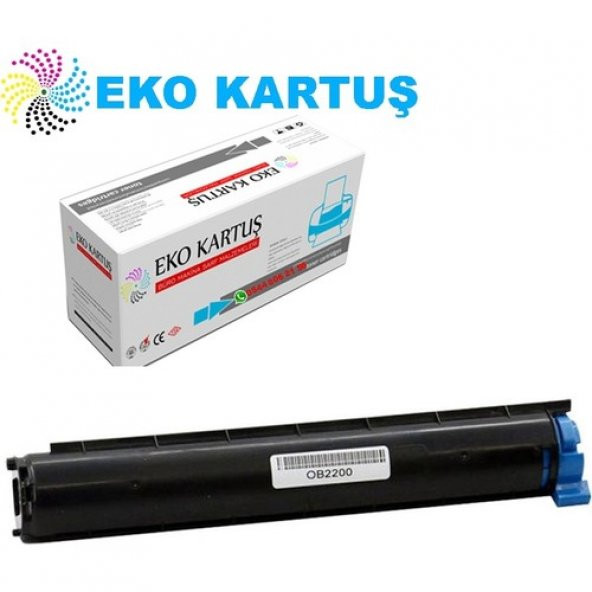 Eko Kartuş Oki B2400N Muadil Toner, - 1