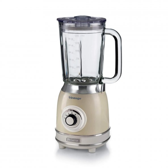 Ariete Vintage Cam Sürahi Blender 1000 Watt Krem - 1
