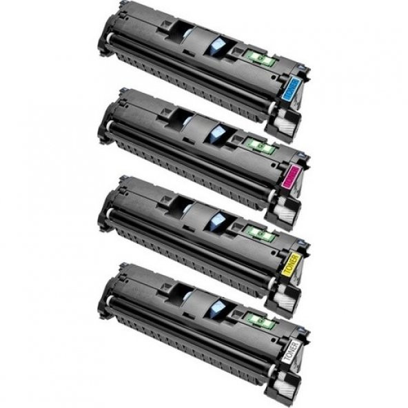 Eko Kartuş Hp Q3960A-Q3661A-Q3662A-Q3663A Set-Hp 122A Muadil Toner - Resim 2