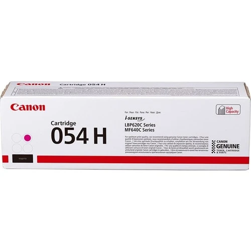 Canon CRG 054 H M Yüksek Kapasitel Orijinal Magenta Toner ürün görseli