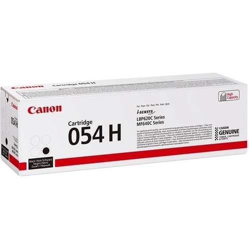 Canon CRG 054 H BK Yüksek Kapasiteli Orijinal Siyah Toner - Resim 3