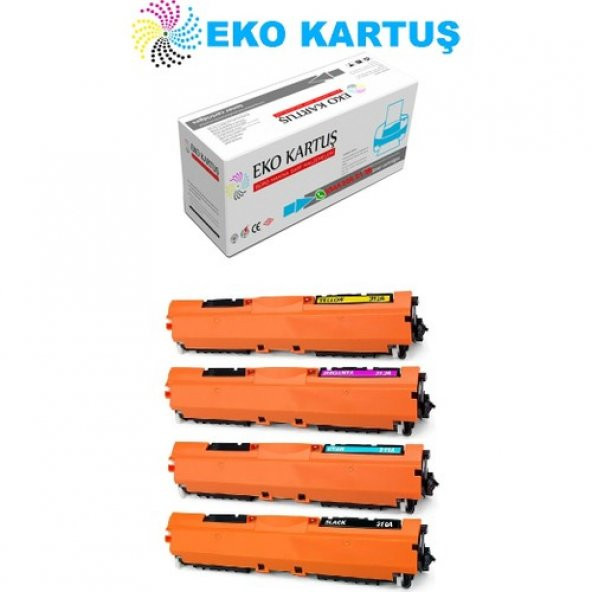 Eko Kartuş Canon I-Sensys LBP-7010 (CE310-CE311-CE312-CE313) Muadil Toner