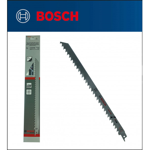 Bosch - Tilki Kuyruğu Bıçağı S 1211 K - Buz ve Kemik Kesme 2 608 652 900 1'Li Paket