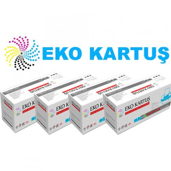 Eko Kartuş Hp Laserjet P2055X 05A ) Ekonomik Avantajlı 4’lü Paket Muadil Toner, - Resim 2