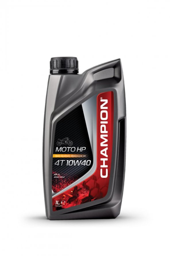 CHAMPION® MOTO HP 4T 10W40 Motosiklet Yağı 1L.