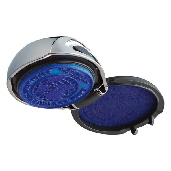 COLOP CEP STAMP MOUSE R40 YVLK KAŞE KROM/MAVİ PED - 2