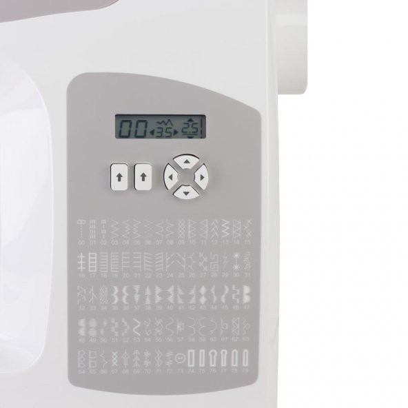 Singer C5205-Gy Gri Elektronik Dikiş Makinesi - Uzatma Tablalı - 7