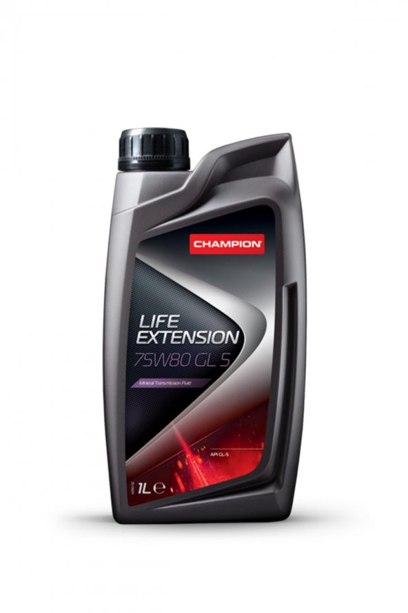 CHAMPION® LIFE EXTENSION 75W80 GL5 Şanzıman Yağı 1L.