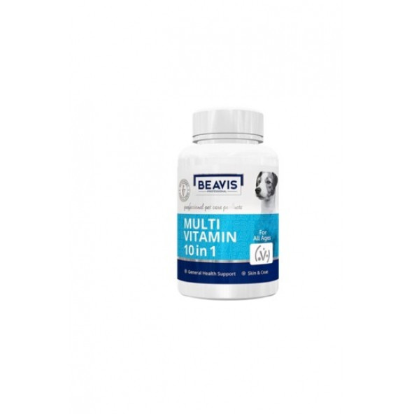 BEAVIS Dog Multi Vitamin 10 In 1 50 gr 100 Tablet