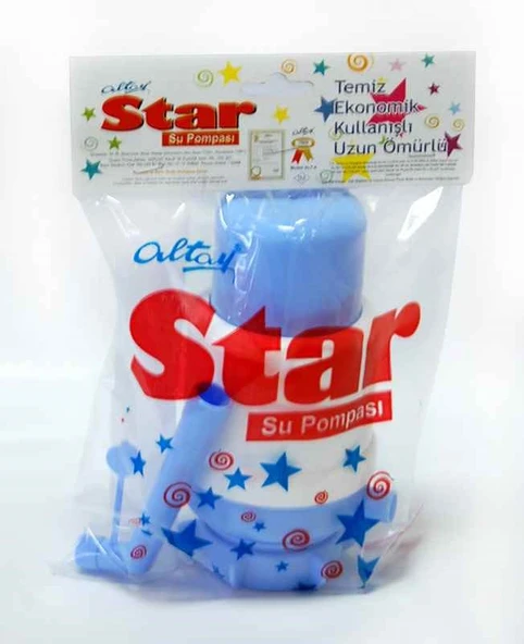 Damacana Su Pompası Altay Star kilitlemeli sistem 2 yıl garantili