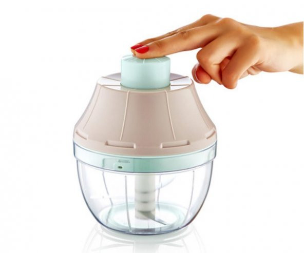 Flosoft Bas-Kes El Robotu Basmalı El Rondosu Yeni Nesil Doğrayıcı 700ml - 2