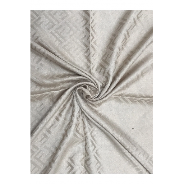 Kahverengi Desenli Mevsimlik 180x70cm 65 Yün,35 Kaşmir Şal - 2