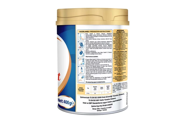 Baby Goat 2 Keçi Sütü Maması 400gr - 2