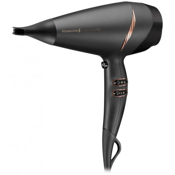 Remington AC7200 Süpercare Pro Ac Motor Saç Kurutma Makinesi Siyah
