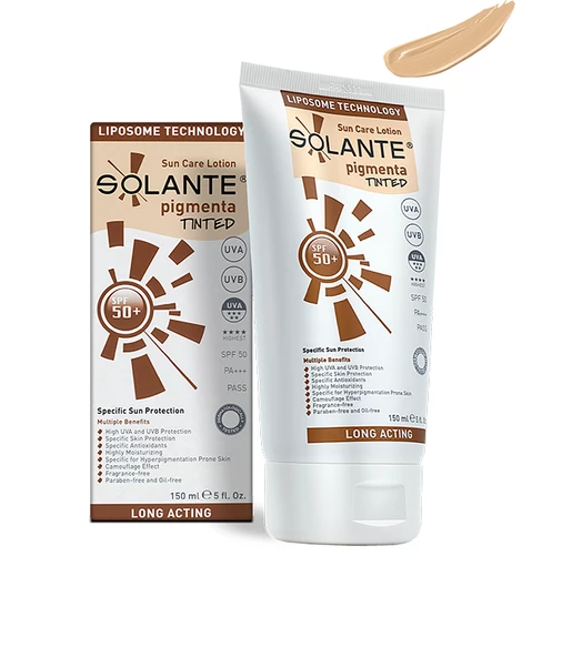 Solante Pigmenta Tinted Spf 50+ Sun Care Lotion 150 ml