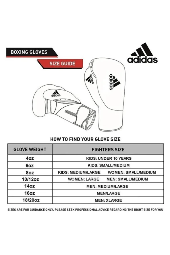 Adidas Hybrid 25 Boks Eldiveni ve 3,5 Metre Bandaj 2'li Set - 4