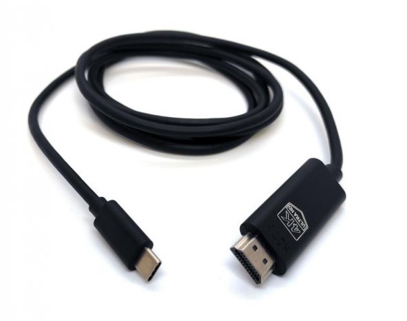 BEEK BC-DSP-ADP-USBC-HU-2 USBType-C=>HDMI ÇEVİRİCİ (USB Tip C=> HDMI Görüntü Adaptörü, 4K) 1,8m