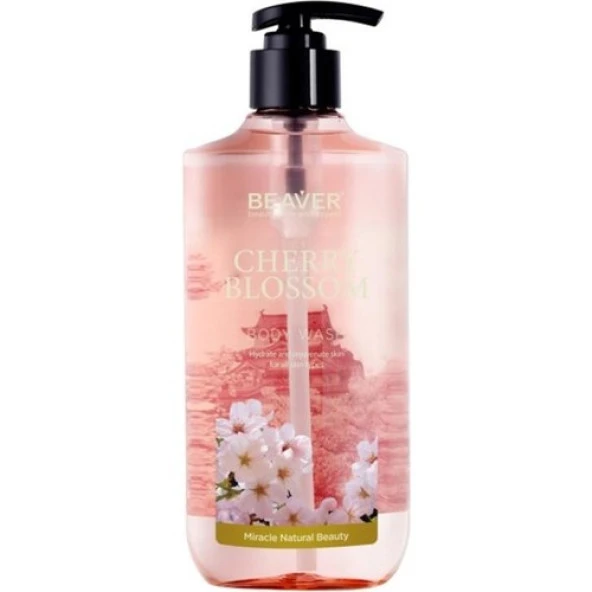 Beaver Cherry Blossom Body Wash Duş Jeli 400 ml