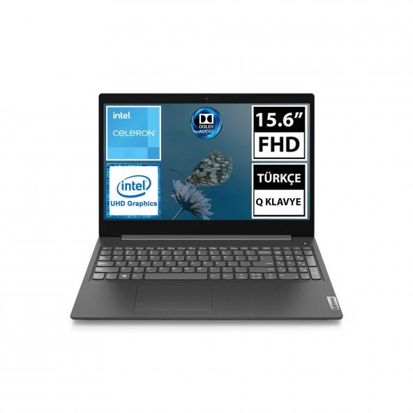 Lenovo IdeaPad 3 81WQ00PRTX N4020 4GB 256SSD 15.6" FullHD FreeDOS Taşınabilir Bilgisayar