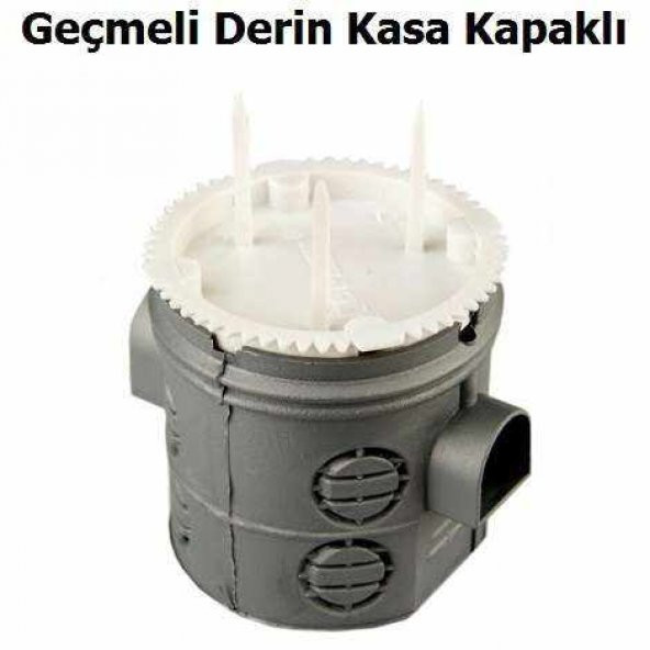 TP Elektrik Geçmeli Derin Kasa Kapaklı