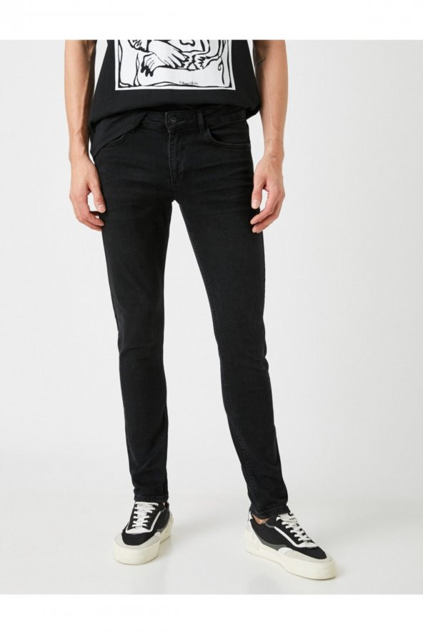 Erkek Skinny Jean Pantolon - 3