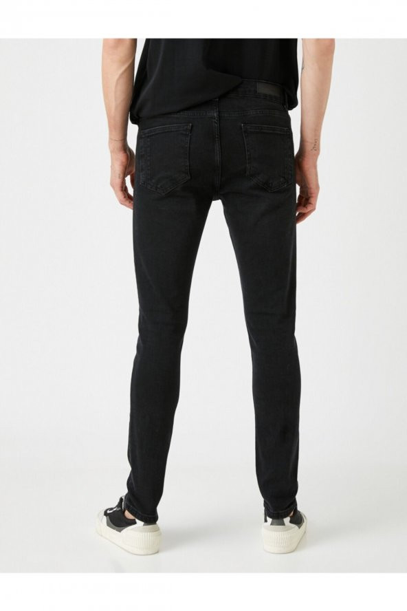 Erkek Skinny Jean Pantolon - 4