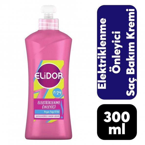Elidor Saç Kremi 300 ml Elektriklenme Önleyici