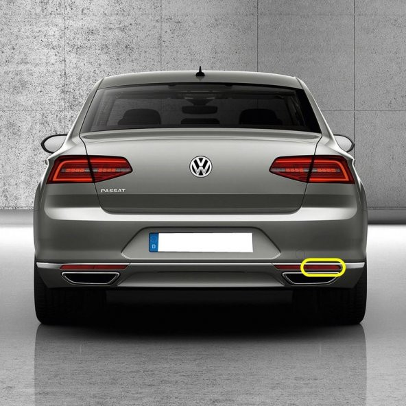VW Passat B8 2015-2019 Arka Tampon Sağ Dış Reflektörü 3G0945106A