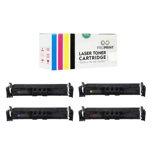 TKPrint Canon LBP673CDW MF752CDW MF754CDW CRG-069 Çipsiz Muadil Toner Seti CMYK 2100 Sayfa