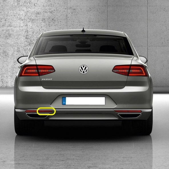 VW Passat B8 2015-2019 Arka Tampon Sol İç Reflektörü 3G0945103A