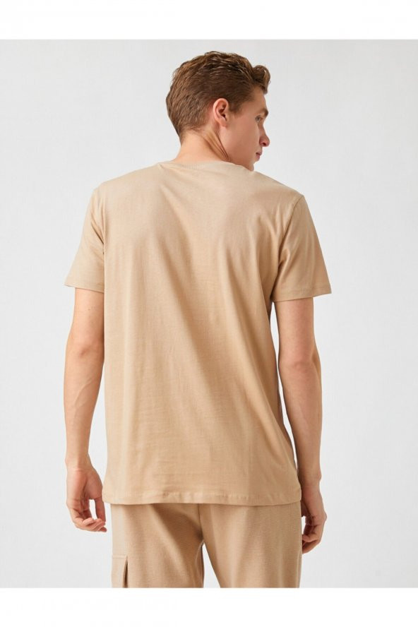 SlimA Fit Basic Tişört - Resim 4