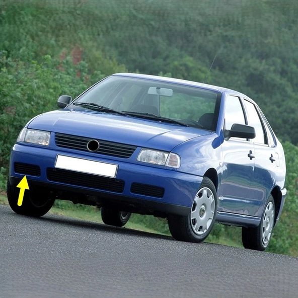 VW Polo Classic 1996-2002 Ön Tampon Sağ Sis Kapağı Sissiz 6K5853666A