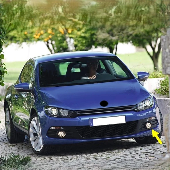 VW Scirocco 2009-2014 Sol Sis Farı Çerçevesi Izgarası 1K8853665B