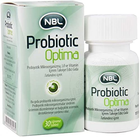 NBL Probiotic Optima 30 Çiğneme Tableti