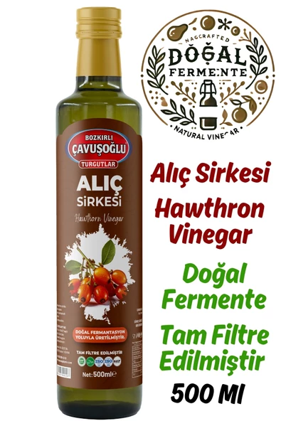 Alıç Sirkesi Doğal Fermantasyon 500 ml - 3