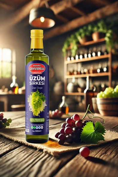Üzüm Sirkesi Doğal Fermantasyon 500 ml - 2