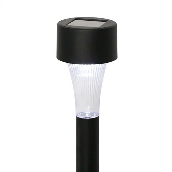 10 Adet Solar Saplama Siyah Bahçe Lambası led - 2