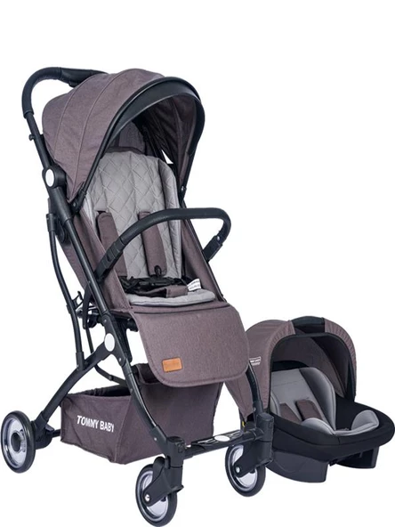 TommyBaby Mia Kabin Travel Bebek Arabası Black Kabin Boy - 3