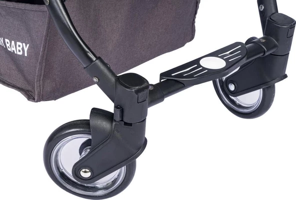 TommyBaby Mia Kabin Travel Bebek Arabası Black Kabin Boy - 11