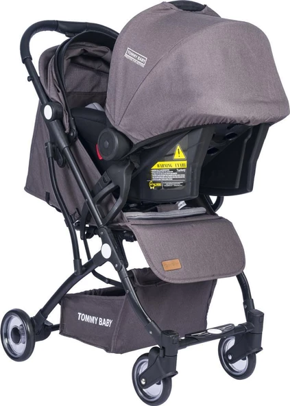 TommyBaby Mia Kabin Travel Bebek Arabası Black Kabin Boy - 9